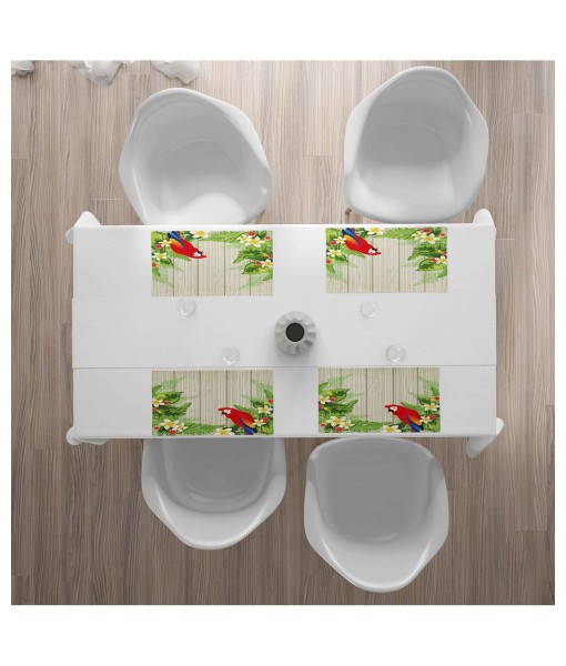 Parrot Place Mats  Set of 4