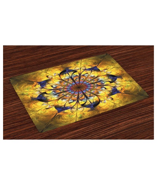 Contemporary Dining Place Mats Set of 4