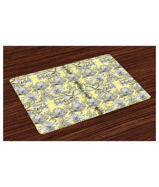 Sophisticated Dining Place Mats Set of 4