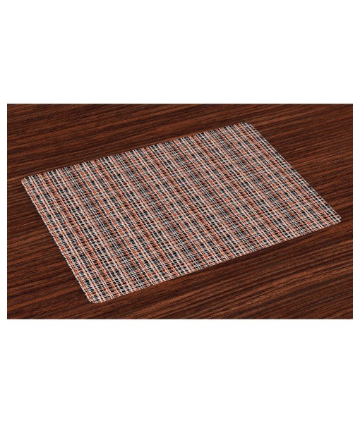 Retro Place Mats  Set of 4