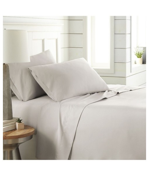 Chic Solids Ultra Soft 4-Piece Bed Sheet Sets   King