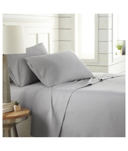 Chic Solids Ultra Soft 4-Piece Bed Sheet Sets   King