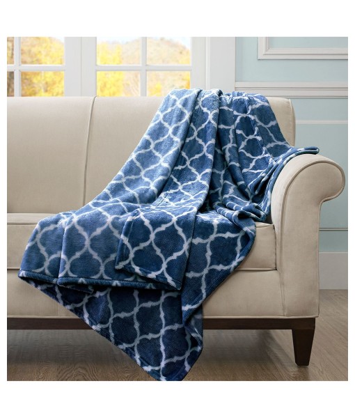 Geometric Plush Throw  60