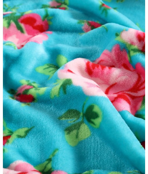 Bouquet Day Ultra Soft Plush Blanket  Twin