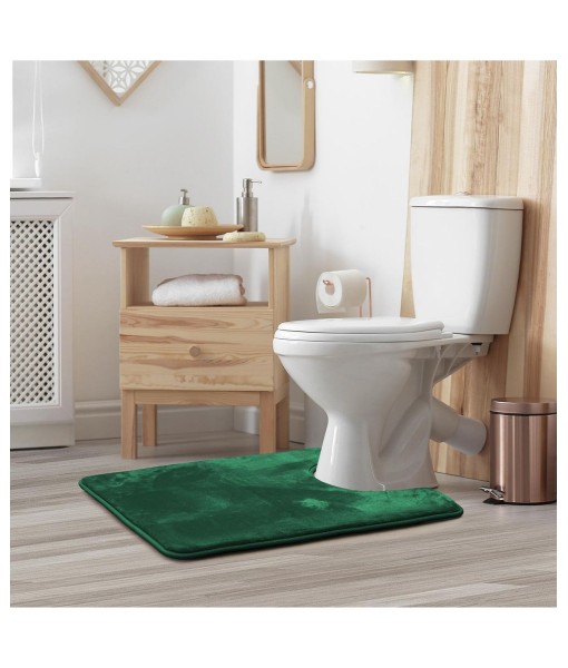 Non-Slip  Ultra Soft Plush  Memory Foam Bath Rug - Contour 24